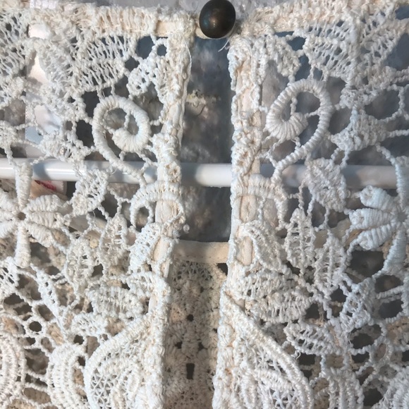 Tan Floral Print Sundress(L) - Picture 3 of 6